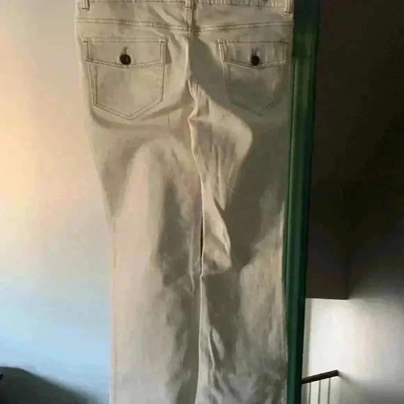 🔥2/20$🔥Flare white jeans. Back to school - Picture 7 of 8